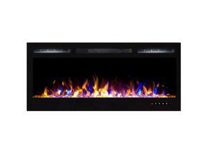 Regal Flame Lexington 35" Built-in Ventless Recessed Wall Mounted Electric Fireplace - Multi-Color