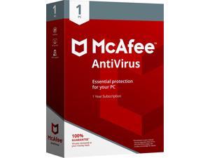 McAfee Antivirus 2018 - 1 PC McAfee Antivirus 2018 - 1 PC