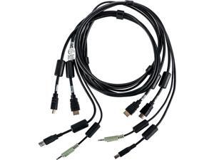 Avocent 10 ft. USB keyboard, mouse & DisplayPort video cable with speakers - Used with SC945D-001 CBL0113 Avocent 10 ft. USB keyboard, mouse & DisplayPort video cable with speakers - Used with SC945D-001 CBL0113