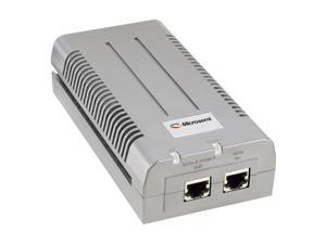 Microsemi - PD-9501G/24VDC - Microsemi Single Port Gigabit Midspan, 60W Over 4-pairs - 24 V DC Input - 57 V DC Output -