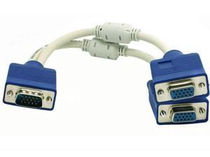 VGA Splitter Cable (2 Way) 0.25m VGA Splitter Cable (2 Way) 0.25m