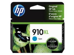 HP 910XL (3YL62AN) Ink Cartridge 825 page yield; Cyan HP 910XL (3YL62AN) Ink Cartridge 825 page yield; Cyan