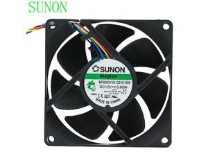 SUNON MF80251V2-Q010-S99 DC 12V 3.60W 4-wire 80x80x25mm Server Square Cooling Fan SUNON MF80251V2-Q010-S99 DC 12V 3.60W 4-wire 80x80x25mm Server Square Cooling Fan