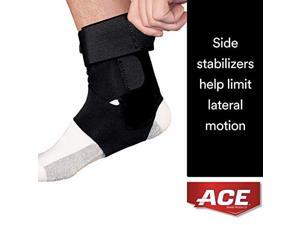 ace brand deluxe ankle stabilizer, america's most trusted brand of braces and supports, money back satisfaction guarantee ace brand deluxe ankle stabilizer, america's most trusted brand of braces and supports, money back satisfaction guarantee