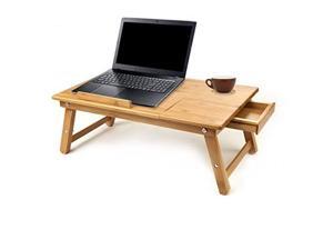 mind reader laptop lap desk flip top with drawer, foldable legs, breakfast tray, bamboo brown mind reader laptop lap desk flip top with drawer, foldable legs, breakfast tray, bamboo brown