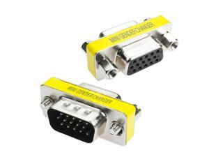VGA Female to female jack DB15 pin Convertor Adapter for Monitors Projectors VGA Splitters KVM VGA Female to female jack DB15 pin Convertor Adapter for Monitors Projectors VGA Splitters KVM