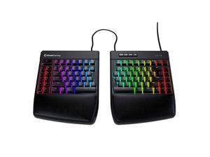 KINESIS Gaming Freestyle Edge MX Brown RGB Split Mechanical Keyboard