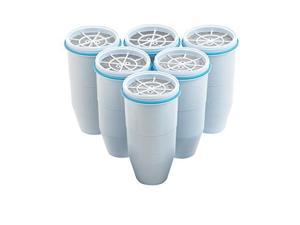 zerowater replacement filters 6pack bpafree replacement water filters for zerowater pitchers and dispensers nsf certified to reduce lead and other heavy metals