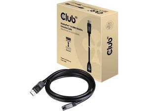 Club 3D 2m Displayport 1.4 Hbr3 Cable M-f Displayport Male-female 8k 60hz Club 3D 2m Displayport 1.4 Hbr3 Cable M-f Displayport Male-female 8k 60hz
