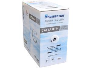 Premiertek CAT6A 1000FT Copper Black ULCMRCAT6ABK Premiertek CAT6A 1000FT Copper Black ULCMRCAT6ABK