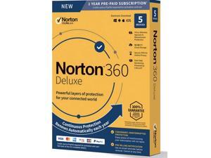 Norton 360 Deluxe For Up To 5 Devices 21390011 Norton 360 Deluxe For Up To 5 Devices 21390011
