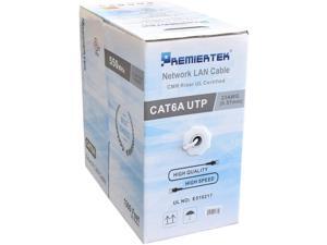 Premiertek CAT6A 1000FT Copper White ULCMRCAT6AW Premiertek CAT6A 1000FT Copper White ULCMRCAT6AW