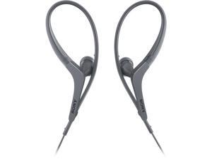 Sony MDR-AS410AP Sport Earphones with Microphone - Gray Sony MDR-AS410AP Sport Earphones with Microphone - Gray