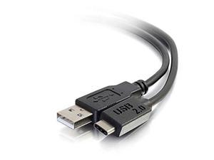 C2G 28872 USBC Cable  USB 20 USBC to USBA MaleMale Cable Thunderbolt 3 Tablet Chromebook Pixel Samsung Galaxy TabPro S LG G6 MacBook Black 10 Feet 304 Meters
