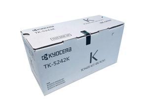 Black Toner Cartridge for Kyocera TK-5242K ECOSYS M5526cdw, ECOSYS P5026cdw, Genuine Kyocera Brand