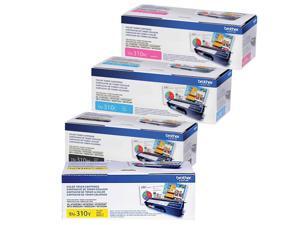 Brother TN310 Standard Yield Toner (4) Pack. Includes (1) TN310BK, (1) TN310C, (1) TN 310M, (1) TN310Y Brother TN310 Standard Yield Toner (4) Pack. Includes (1) TN310BK, (1) TN310C, (1) TN 310M, (1) TN310Y