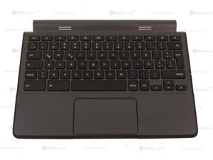 Spanish Dell OEM Chromebook 11 3120 Palmrest Touchpad Laptop Keyboard 7PVG7