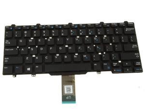 Non-Backlit US Keyboard for Dell Latitude 3340 3350 5480 5490 5491 5495 7480 7490 E5450 E5470 E7450 E7470 Laptops - Replaces 94F68 41MMG