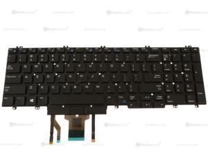 US Layout with Pointing Stick Givwizd Laptop Replacement Backlit Keyboard Compatible with DELL Model P30F 