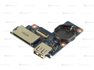 Dell OEM Latitude 3500 3400 USB SD Card Reader IO Circuit Board G6V2T