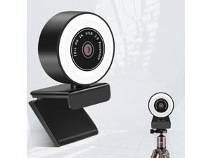Webcam, mini USB Drive-Free HD Fill Light Camera with Microphone, Pixel:2.0 Million Pixels 1080P Webcam, mini USB Drive-Free HD Fill Light Camera with Microphone, Pixel:2.0 Million Pixels 1080P