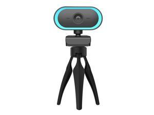 Webcam, 2K Picture Quality HD Without Distortion 360 Degrees Rotate Built-in Microphone Sound Clear Webcams with Tripod Webcam, 2K Picture Quality HD Without Distortion 360 Degrees Rotate Built-in Microphone Sound Clear Webcams with Tripod