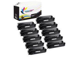 5 Pack Black, Cyan, Yellow, Magenta Smart Print Supplies Compatible 410X CF410X CF411X CF412X CF413X Premium High Yield Toner Cartridge Replacement for HP Laserjet Pro M452 M477 Printers