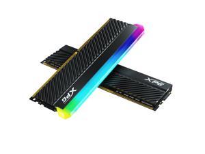 XPG SPECTRIX D45G RGB Desktop Memory: 16GB (2x8GB) DDR4 4400MHz CL19-26-26 | Custom RGB w/ Black Heatsink Module - 2PK | RAM Upgrade | Aluminum Exterior