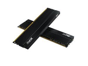 XPG GAMMIX D45 Desktop Memory: 32GB (2x16GB) DDR4 3200MHz CL16-20-20 | UDIMM Black - 2PK | RAM Upgrade | Aluminum Exterior