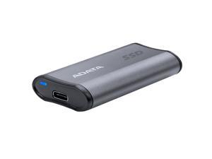 ADATA External Solid State Drive SE880 - 500GB USB 3.2 USB-C | Titanium Grey - Rugged, Highly Portable | High Speed 2000MB/s Read/Write | Compatibility: Windows, Mac OS, Android, Xbox One, PS4, PS5