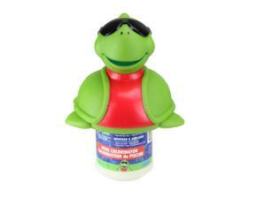 11.5" Green and Red Turtle with Sunglasses Floating Swimming Pool Chlorine Dispenser 11.5" Green and Red Turtle with Sunglasses Floating Swimming Pool Chlorine Dispenser