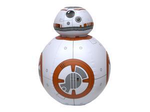 26" Star Wars Gold and White BB-8 Life Sized Droid Inflatable Swimming Pool Toy 26" Star Wars Gold and White BB-8 Life Sized Droid Inflatable Swimming Pool Toy