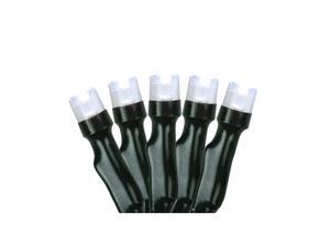 20 Battery Operated Pure White LED Wide Angle Mini Christmas Lights - 9.5 ft Green Wire 20 Battery Operated Pure White LED Wide Angle Mini Christmas Lights - 9.5 ft Green Wire