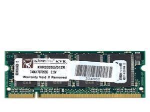 Kingston each kvr333so/512 512mb pc2700 nb sodimm (740617072655)