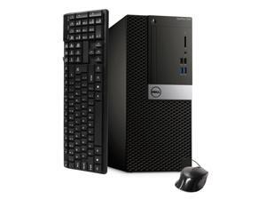 Dell Optiplex 7040 Tower, Quad Core I5-6500 CPU 3.20GHZ, 4K UHD 3-Monitor Support, 2x Display Port, HDMI, 8GB, 250GB, Windows 10 Pro
