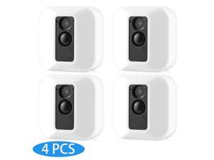 Silicone Covers Skins for Blink XT/XT2 Security Camera,Silicon Case for Blinks Home Security - Anti-Scretch Protective for Full Protection - Indoor Outdoor Best Home Accessories (4 Pack White)