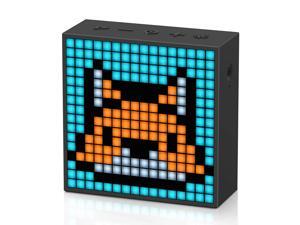 Divoom Timebox Evo Portable Bluetooth Pixel Art Speaker with 256 Programmable LED Panel 3.9 x 1.5 x 3.9 inches - Black Divoom Timebox Evo Portable Bluetooth Pixel Art Speaker with 256 Programmable LED Panel 3.9 x 1.5 x 3.9 inches - Black