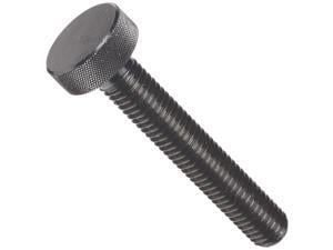 Thread Size #10-32 FastenerParts Knurled-Head Thumb Screw Low-Profile 18-8 Stainless Steel 