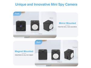 Tekpluze Hidden Mini Spy Camera 1080P Hidden Cam With Night