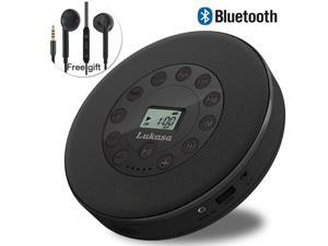 Portable Bluetooth CD Player Built-in Speaker Stereo, Personal Walkman MP3 Players 2000mAh Rechargeable Compact Car Disc CD Music Player USB Play Anti-Shock Protection Portable Bluetooth CD Player Built-in Speaker Stereo, Personal Walkman MP3 Players 2000mAh Rechargeable Compact Car Disc CD Music Player USB Play Anti-Shock Protection