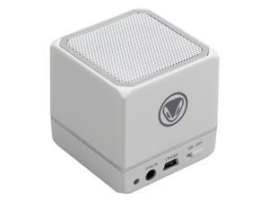 Snakebyte Audio Cube Rechargeable Portable Bluetooth Speaker for Smartphones, Tablets and Notebooks, White (SB00764) Snakebyte Audio Cube Rechargeable Portable Bluetooth Speaker for Smartphones, Tablets and Notebooks, White (SB00764)
