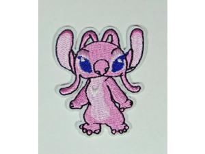 Disneys Lilo & Stitch Movie Angel Character Embroidered Patch 2 3/4" Tall Disneys Lilo & Stitch Movie Angel Character Embroidered Patch 2 3/4" Tall