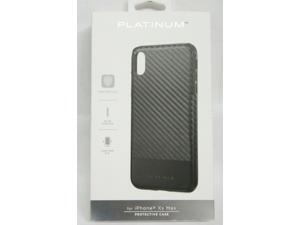Platinum Carbon Fiber Case for iPhone XS Max - Black Platinum Carbon Fiber Case for iPhone XS Max - Black