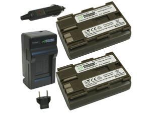 Wasabi Power Battery (2-Pack) and Charger for Canon BP-511, BP-511A Wasabi Power Battery (2-Pack) and Charger for Canon BP-511, BP-511A