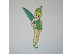 DISNEYS TINKERBELL 5" Tall EMBROIDERED PATCH SEWN ON/IRON ON DISNEYS TINKERBELL 5" Tall EMBROIDERED PATCH SEWN ON/IRON ON