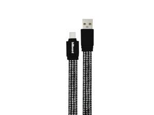 Billboard 6' USB-C to USB-A Sync & Charge Cable Red