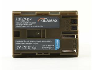 Kinamax 2000mAh BP-511 / BP-512 Replacement Battery for Canon EOS 10D, 20D, Kinamax 2000mAh BP-511 / BP-512 Replacement Battery for Canon EOS 10D, 20D,