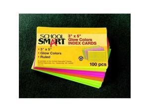 School Smart 088725 3 x 5 In. Blank Heavyweight Plain Index Card Canary Pack ... School Smart 088725 3 x 5 In. Blank Heavyweight Plain Index Card Canary Pack ...
