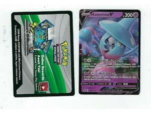 (10) Pokemon Hatterene V Ultra Rare Promo SWSH055 & Code Card Champion’s Path (10) Pokemon Hatterene V Ultra Rare Promo SWSH055 & Code Card Champion’s Path