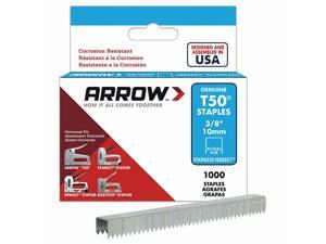 Arrow Fastener 506SS1 T50 Staples 3/8", Stainless Steel Arrow Fastener 506SS1 T50 Staples 3/8", Stainless Steel